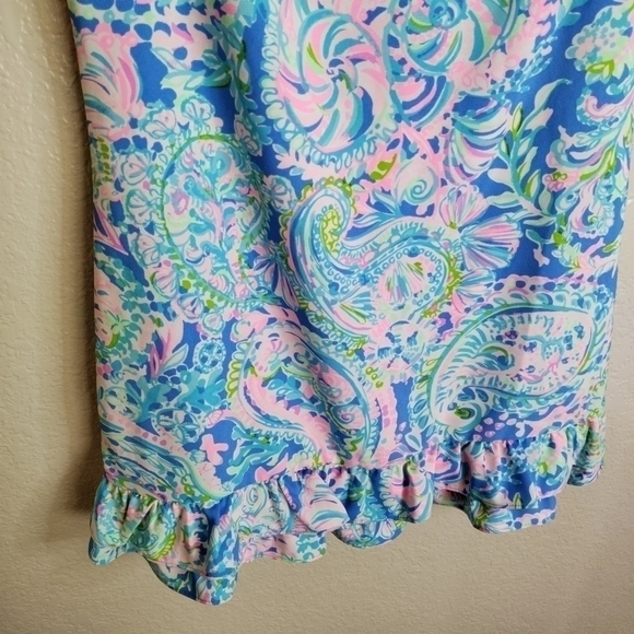 NWT Lilly Pulitzer Masey Romper multi dream team sz 00 - Picture 7 of 10